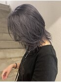 グレーラベンダー（ブリーチ１～２回）