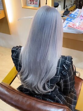 ヨハ ヘア パートナー(YOHA hair PARTNER) ◎ホワイトシルバー @shoki_yoha