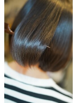 ルポ(Repos) ＊髪質改善縮毛矯正で似合わせボブ＊【Repos 東大宮　東大宮駅】