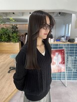 オーシャン(Ocean) 【OceanHair&Life田中愛梨】切りっぱなし/ロング/艶髪