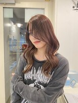 アンドゥー ヘア ガーデン(Andoux HAIR GARDEN)&nbsp;レッドブラウン・ベージュインナーカラー