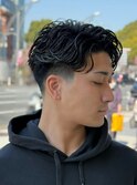 ローフェードテーパーフェード　パーマスタイル！