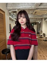 エンリエド(ENLIED) エクステ　レッドブラウン　韓国風スタイル