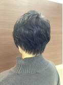 ■ ゆるパーマショートスタイル