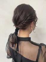 ユニバーストーキョー 池袋西口店(universe tokyo)&nbsp;ローポニー(髪質改善/ダブルカラー/ケアブリーチ/ケアカラー)