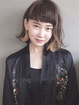 コス(kos) アンブレラカラー/ウェーブパーマ/こなれミディ/kos/二子玉川