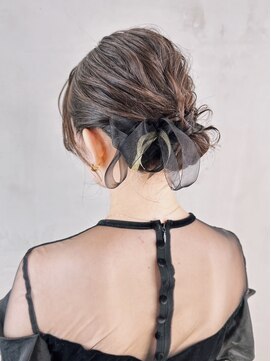 アイティーバイアルバム 松戸店(IT by ALBUM) オリーブベージュグレージュおくれ毛_ba540543