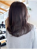 ハイライトバレイヤージュダブルカラーケアブリーチ20代30代