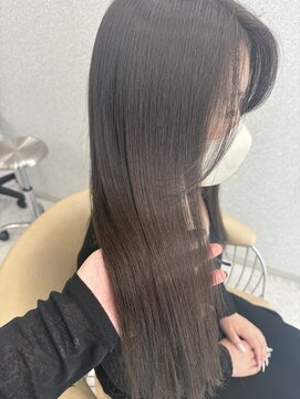 天神美容室 【本松美咲】オリーブグレージュ