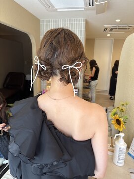 ランリ 金山 名古屋(Ranri) 【ツインアップアレンジ】　金山/名古屋/ヘアセット