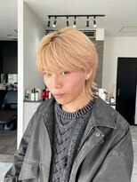 ジン(JIN)&nbsp;☆ホワイトブロンド☆シースルーマッシュ☆ハイトーン☆久留米☆