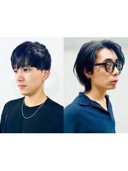 女性目線での「かっこいい」を提案☆一人ひとりの骨格や顔立ちに合わせたカットが得意♪