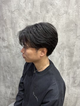 ニュアンスパーマ/カルマパーマ/毛流れパーマ/毛流れ/韓国風