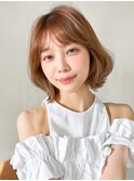デジタルパーマレイヤーカット斜めバングうるツヤ#541f1227