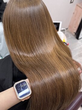 ニュイ 木更津(nuit) 着物ヘア/大人ガーリー/ダークアッシュ/似合わせカット/木更津