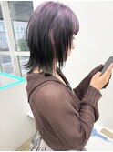 【kaN.】ハッシュカット×外ハネボブレイヤー×ルーツカラー