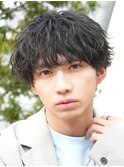 ツイストスパイラルシャドウパーマサーフカールフェザーパーマ