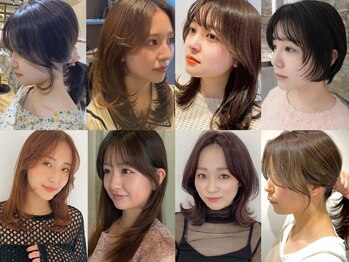 ザザ ZA/ZA 神楽坂の写真/ばっさりカットなしでもガラリと印象を変える前髪＆顔周りカット★トレンド似合わせスタイルを実現♪神楽坂