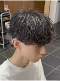 大分メンズカットメンズパーママッシュシャドウパーマ眉毛men's