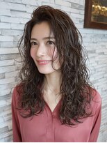 アブニール 柏たなか店(AVENIR)&nbsp;ダークパープル/ナチュラルショート/夏のヘアアレンジ/柏たなか