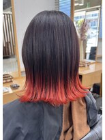 サラ HAIR&MAKE SALA 相模大塚店&nbsp;裾カラー　グラデーションカラー　インナーカラー