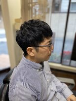 ニュー東京エクセレントヘアー&nbsp;ツーブロックマッシュスタイル