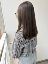 ミント(mint)&nbsp;☆オリーブグレージュ☆ブリーチなしダブルカラー☆レイヤー