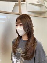 ゲート いわき(Gate)&nbsp;多毛にオススメ！動きのあるロングレイヤーカット