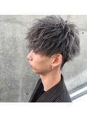  LIPPS全店カラーNO1指名つくるホワイトグレーカラーマッシュ