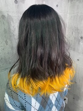 パレット 町田店(PALETTE) ダークグレージュ×裾イエロー☆ 町田/町田駅/JR町田駅