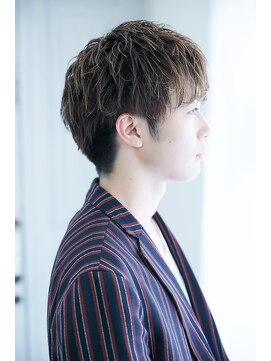 フィガロ ミーナ 東生駒店(FIGARO MINA) 刈り上げナチュラルマッシュ