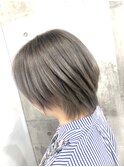 【MIRAC町田店河原崎】アッシュグレージュショート