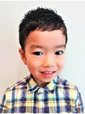お子様ショートヘアカット