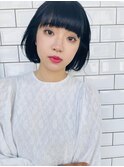 【黒髪スタイル】最旬モード!!王道ワイドバング♪