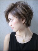 ハイライトグレージュ＊似合わせショートヘア★白岡