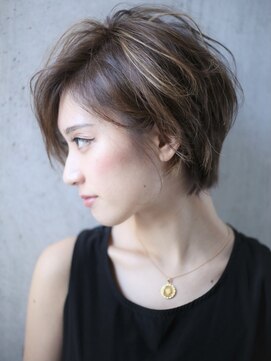 エム インターナショナル 白岡 キュート(EMU international CUTE) ハイライトグレージュ＊似合わせショートヘア★白岡