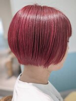 アンティークベル 南柏(ANTIQUE BELLE) ★ビビットレッド×ボブショートボブ★柏南柏