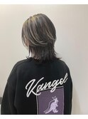 20代30代☆大胆なスライスブリーチで作る個性派デザインカラー☆