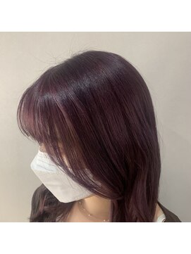 ウノプリール 茶屋町店(unopulir) 色落ち最高のパープルカラー《石原》