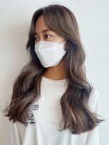 アイティー バイ アルバム 浦和店(IT by ALBUM)&nbsp;ココアグレージュ_グレージュカラーボブウルフ_ba402001