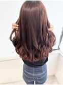ピンクブラウン♪《ブリーチなし》