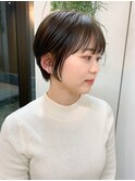 【mee.】ハセガワヒトシ 大人ショート 丸み 耳掛け
