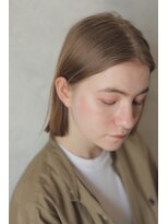 ソイリウム 下北沢(soi rium)&nbsp;ピタッとした切りっぱなしボブ