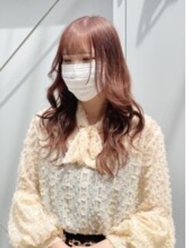 ディア(.eer) 【.eer ディア南船場】透け感&艶髪ブラウンピンクカラー