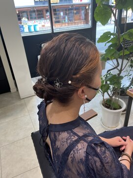 ケンジ 南林間(KENJE) 結婚式ヘアアレンジ