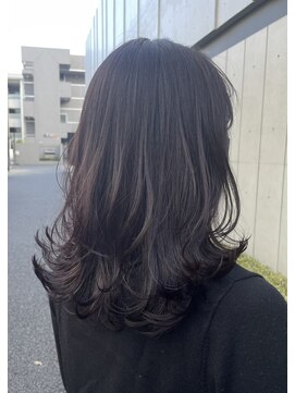 アクアオモテサンドウ(ACQUA omotesando) *ミディアムウルフレイヤーカット!くびれミディアムレイヤー