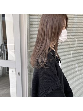 ミント(mint) ミルクティーグレージュ/ミルクティー/ブリーチカラー