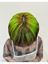 ヘアアンドメイク ニューヨーク ニューヨーク 長岡天神店(Hair&Make NYNY) リタッチライトグリーンカラー