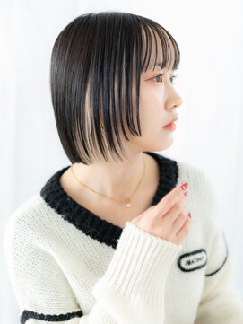 ドクターズ サロン ラブ(Dr's Salon LAB) ツヤ髪にハイライトがキマるカジュアルボブb古河10代20代30代