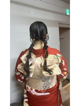 トクテ 吉祥寺(tokute) グレージュカラー/ボブウルフ/黒髪/ココアベージュ